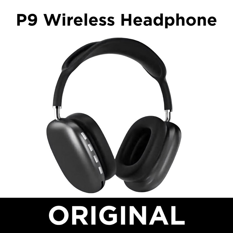 P9 Bluetooth Noise Cancelling Wireless Headphone - High-Quality Sound - Noise Cancelling with Microphone Pods Over Ear Sports - Gaming Headset