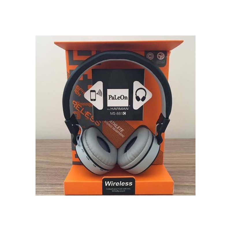Wireless Bluetooth Headphone Ms-881A Professional - Enjoy Professional-Grade Audio Quality With Wireless Bluetooth Headphones