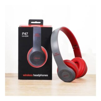 P47 - Wireless Bluetooth Headphone V5.0 with SD Card Slot (Free Audio/AUX Cable) - Headphone