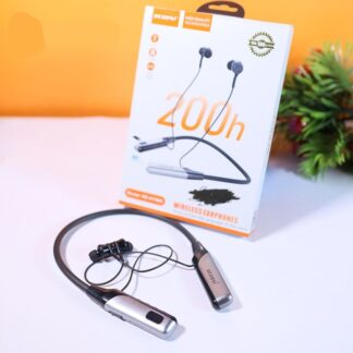 Recrsi wireless Neckband Bluetooth Earphone RE-NY060 Charge Backup 200 hours By Aura gadgets
