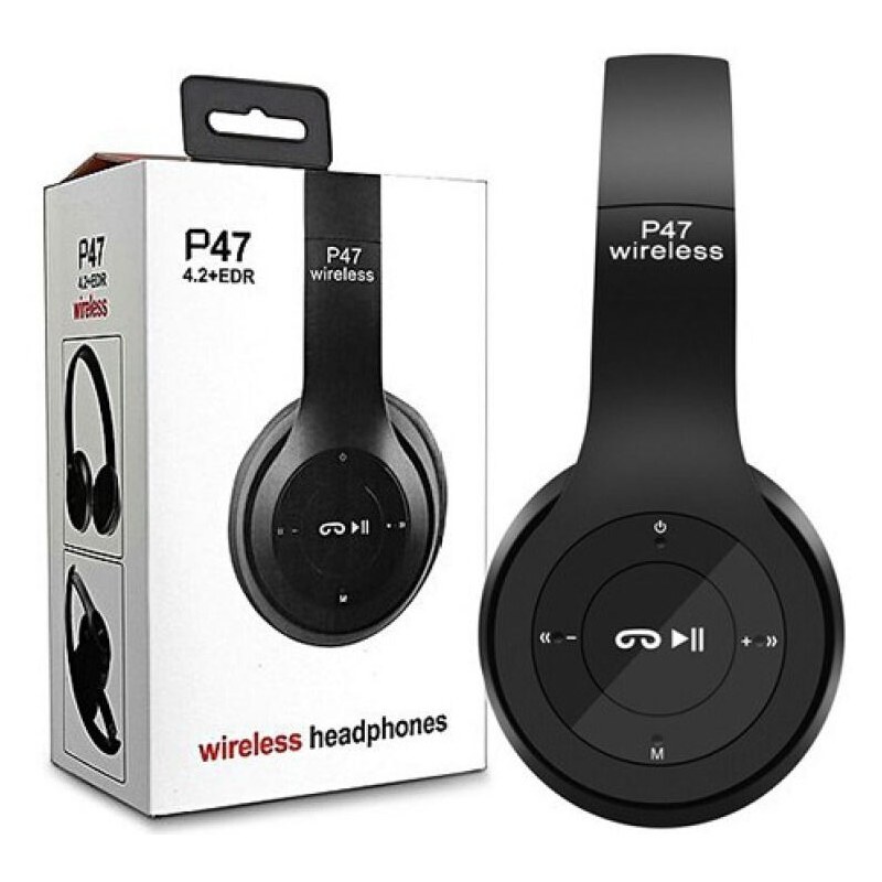 P47 Wireless Bluetooth Headphones In-Ear Stereo Earphones for Android Devices with High-Quality Audio Output
