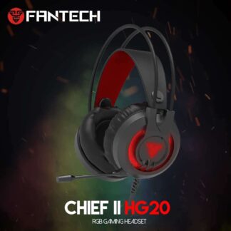 FANTECH HG20 CHIEF II 3.5MM Plug RGB Gaming Headset Wide Sound Field Volume Adjustment Earphones With Microphone For PS4 PC Player Gamer Headphone