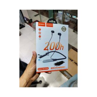Regrsi - wireless Neckband Bluetooth Earphone RE-NY060 Charging becup 200 Hours (Best price)