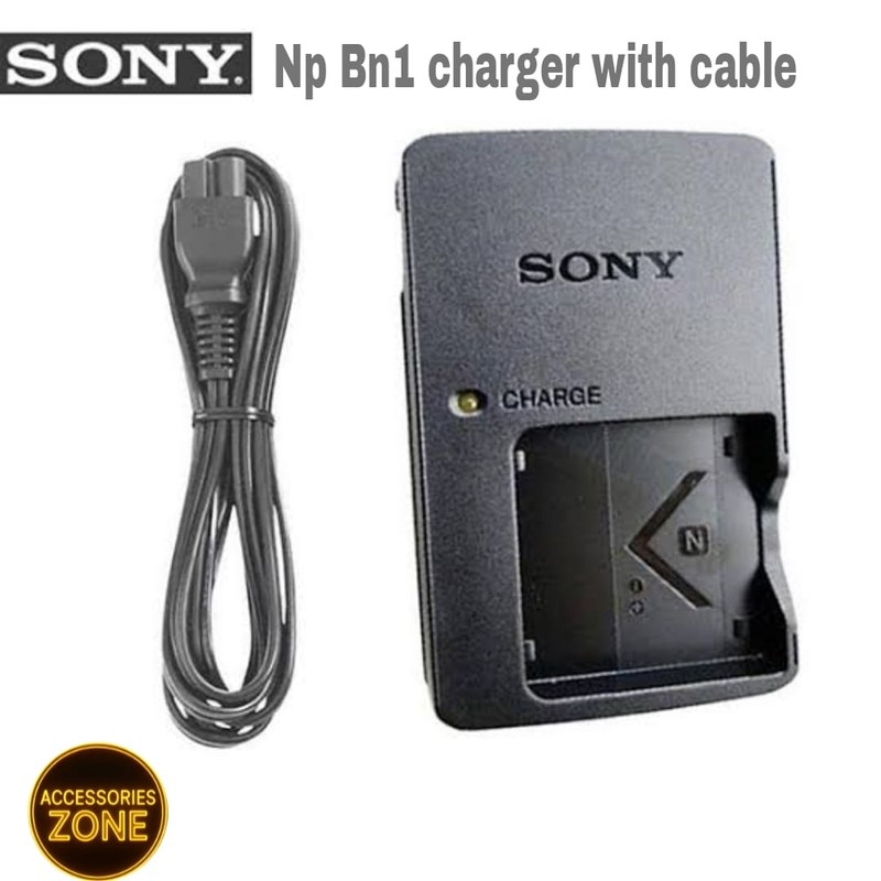 Sony NP-BN1 Battery Charger with with Power Cable