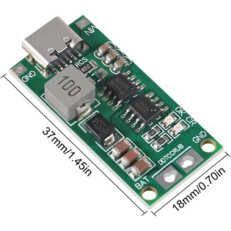 Multi-Cell 2S 3S 4S Type-C USB Boost Converter to 8.4V 12.6V 16.8V  Step-Up Power Module LiPo Polymer Li-Ion Charger Protection Board