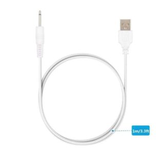 USB DC 2.5 Charger Cable Cord for Rechargeable s Vibrators Universal USB Power Supply Massagers Accessories