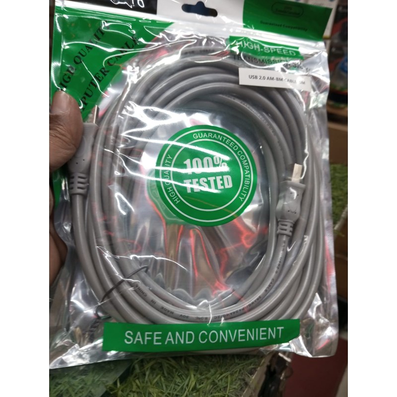 5 miter pinter cable Vellygood USB 2.0 A-B cable, commonly used to connect computers to peripherals like printers and scanners