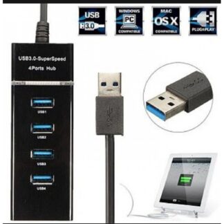 USB Hub 3.0 5Gbps 4 Ports Splitter Adapter Super Speed High Quality Computer Peripherals