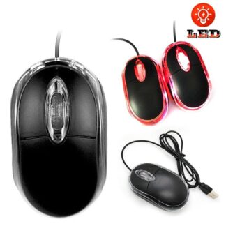 Keyboards Computer Peripherals For Computer LED For Laptops 1000DPI Game Mice USB Optical Mouse Gaming Mouse Wired Mouse