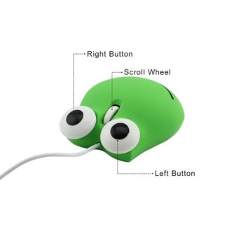 Creative Girl Gifts Bear 1200DPI Frog Computer Peripherals 3D Animals Mause Wired Mouse USB Optical Computer Mice