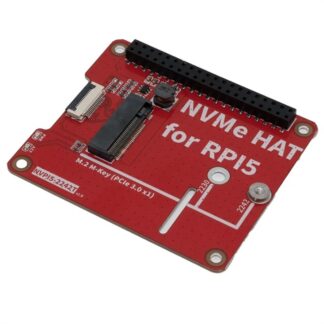 NVPI5 2242T M.2 NVMe HAT SSD 2280 PIP PCIe Peripheral Board for 5 Extension Adapter Board Replacement Parts Accessories 1 PCS