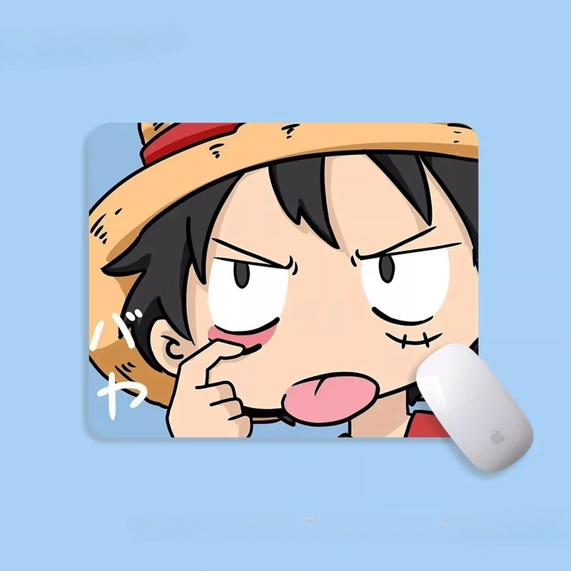 High Definition ONE PIECE Peripheral Leather Mouse Pad Animation Two-dimensional Office Desktop Mat E-sports Game Keyboard Pad