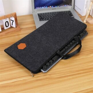 Computer Peripherals Anti Shock Dust Proof Soft Felt 87 Keys 104 Keys Travel Cover Keyboard Storage Bag Mechanical Keyboard Bag Keyboard Felt Bag Keyboard Carrying Case