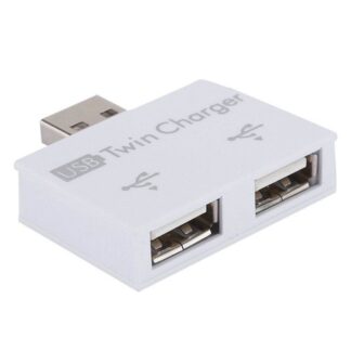 Peripherals Computer For PC Computer Laptop HUB Splitter Adapter Converter Hub Adapter Computer Accessories Male To 2 Port Female USB2.0 Charging Splitter USB Charging Extender USB