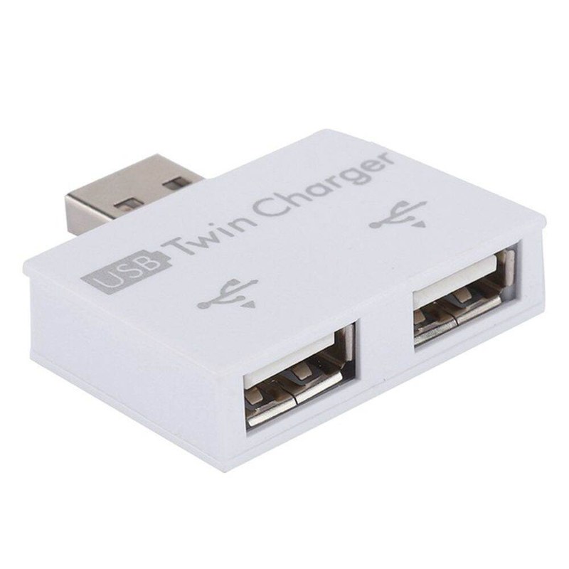 Peripherals Computer For PC Computer Laptop HUB Splitter Adapter Converter Hub Adapter Computer Accessories Male To 2 Port Female USB2.0 Charging Splitter USB Charging Extender USB