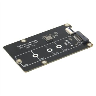 X1002 PCIe M.2 NVMe SSD PIP PCIe Peripheral Bottom Board NVMe SSD Shield Bottom Black for 5