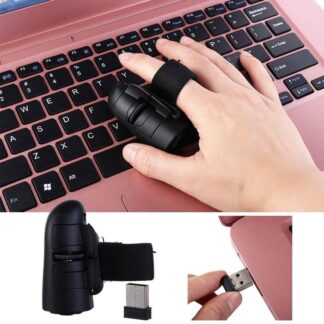 【Must-Have Accessories】 Computer Mice Finger Rings Computer Peripherals PC Mouse Finger Mouse Optical Mouse USB Optical Mini Mouse