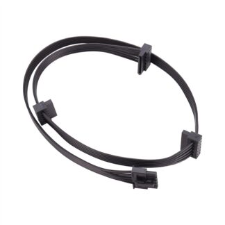 Spreeshop 5Pin 1 to 3 Peripheral 15 Pin SATA 5P PSU Power Supply Cable for V550 V650 V700 V750 V850 V1000 V1200