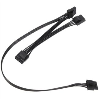 Spreeshop 5Pin 1 to 3 Peripheral 4 Pin Molex IDE 5P PSU Power Supply Cable for V550 V650 V700 V750 V850 V1000 V1200