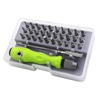 32 In 1 Multipurpose Precision Screwdriver Disassemble Electronic Repair Tool - green