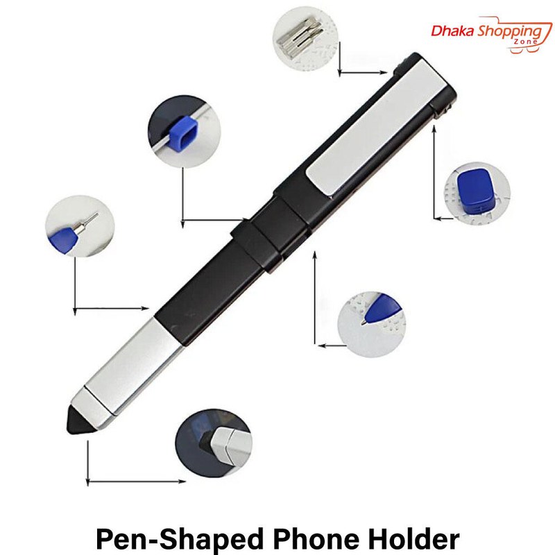 4 In 1 Multifunctional Tool Pen Scale Level Gauge Screwdriver