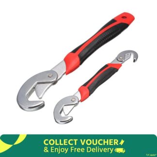 All in One Multipurpose Auto Adjustable Universal Quick Snap n Grip Wrench Spanner Set Tools - Dhaka Shopping Zone