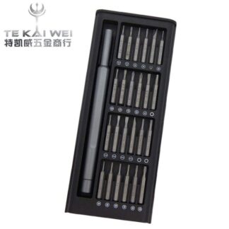 24 in 1 magnetic Multi-purpose Precision Screwdriver Set Aluminium S2 Steel Repair Tool