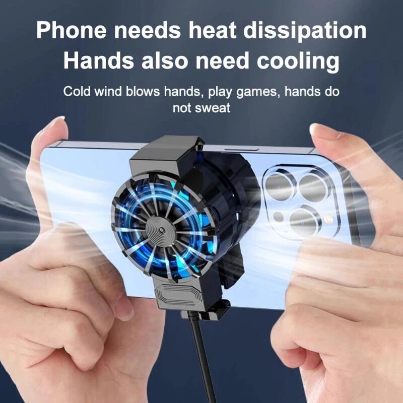 X16 Mobile Cooler Heat Dissipation Fan for All Gaming Phones