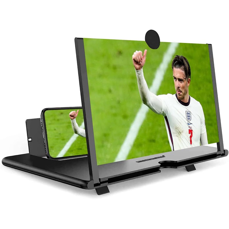8.5-Inch 3D Glass Magnifier โ Foldable Mobile Screen Amplifier for Enhanced Viewing