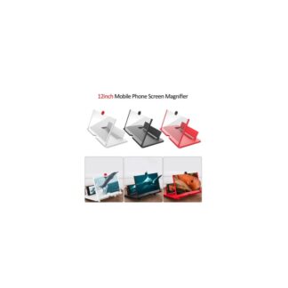 3D Mobile Phone Screen Magnifier HD Video Amplifier with Foldable Holder Magnifying Glass Smart Phone Stand Bracket