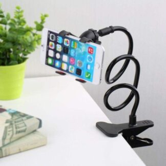 Universal Flexible Mobile Phone Holder Adjustable Stand with Bendable Arm, Compatible with All Devices
