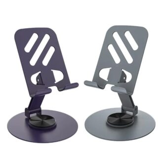 Multifunctional Full Metal Desktop Bracket Holder – Adjustable Mobile Stand for 4-12 Inch Phones