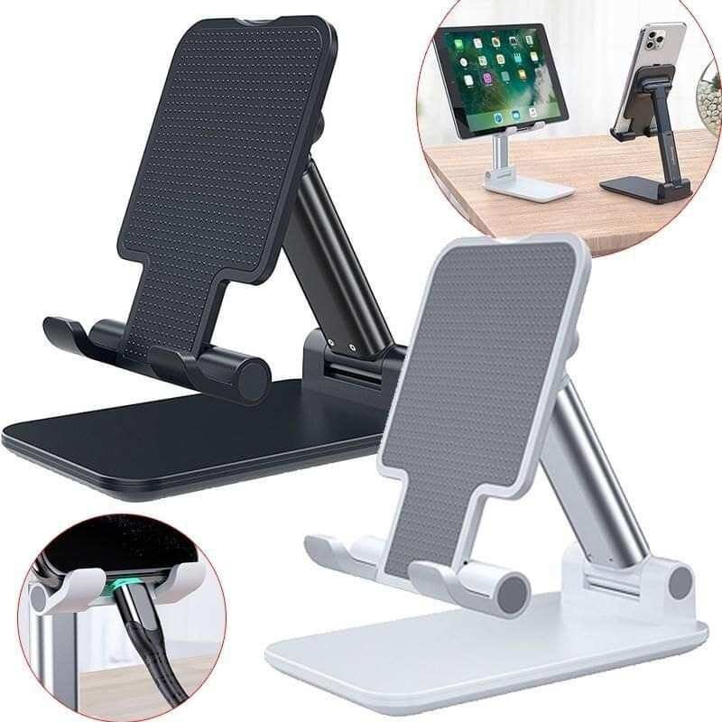 T1 Mobile Phone Holder Stand Desktop Lazy Bedside Bracket Support Stand Foldable and Hoisting Multi-Function Telescopic Smartphone Holder - Mobile Stand