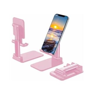Folding Desktop Phone Stand

-Pink Color