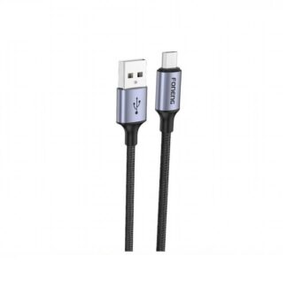 Foneng X95 1.2M METAL HEAD BRAIDED CABLE (3A)