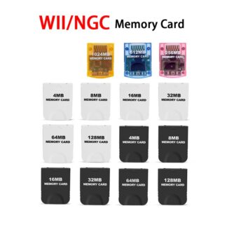 WII Memeory Card GC Memory Card GameCube GC Storage Card NGC Memory Game Card up to 1024MB