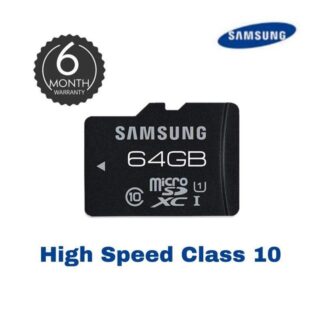 Samsung 64 GB Memory Card Class 10 For All Storage Device Water-Resistant - 6 Months Replacement Warranty
