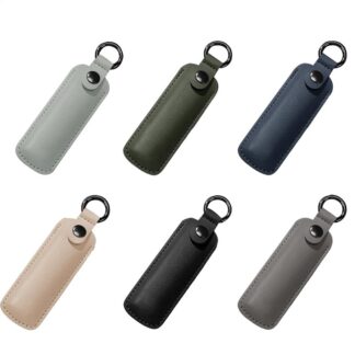 PU Leather U Disk Pouch Protective Cover Anti Lost Flash Drive Case Key Ring Holder USB Flash Drive Memory Sticks Storage Bags