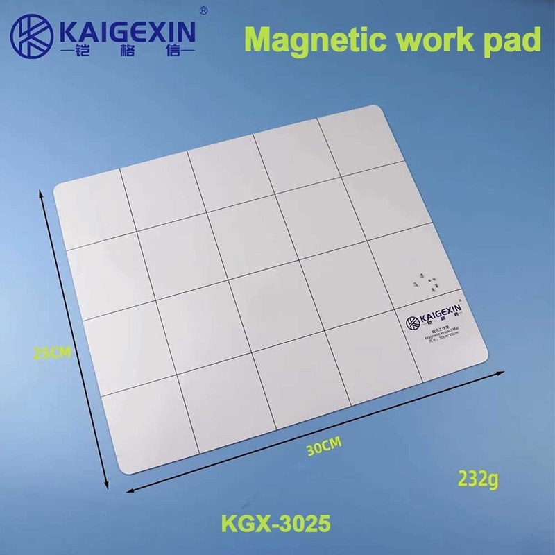 KGX Magnetic Work Pad Working Memory Screws Storage Mat Sort Adsorption Keeper for Mobile Phones Laptop Maintenance Parts Organi