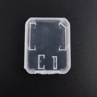 10pcs Transparent Standard TF/SD Memory Card Case Holder Box Storage Boxes Protection Holder Memory Card Clear Plastic Case